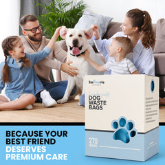 EmPawrio Lavender Scented Dog Waste Bags (270)