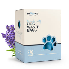 EmPawrio Lavender Scented Dog Waste Bags (270)